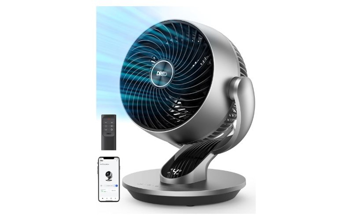 Dreo Smart Table Fan 28dB Silent Air Circulator