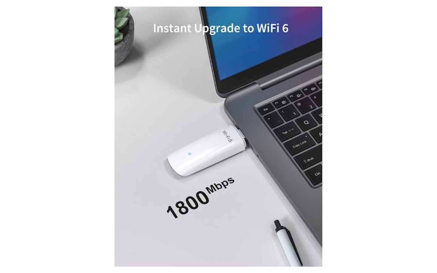 ioGiant AX1 AX1800 WiFi 6 Dual Band USB Adapter