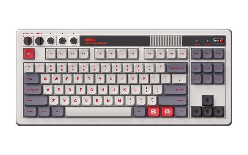 8BitDo Retro Mechanical Keyboard C64 Edition review: Back to the '80s