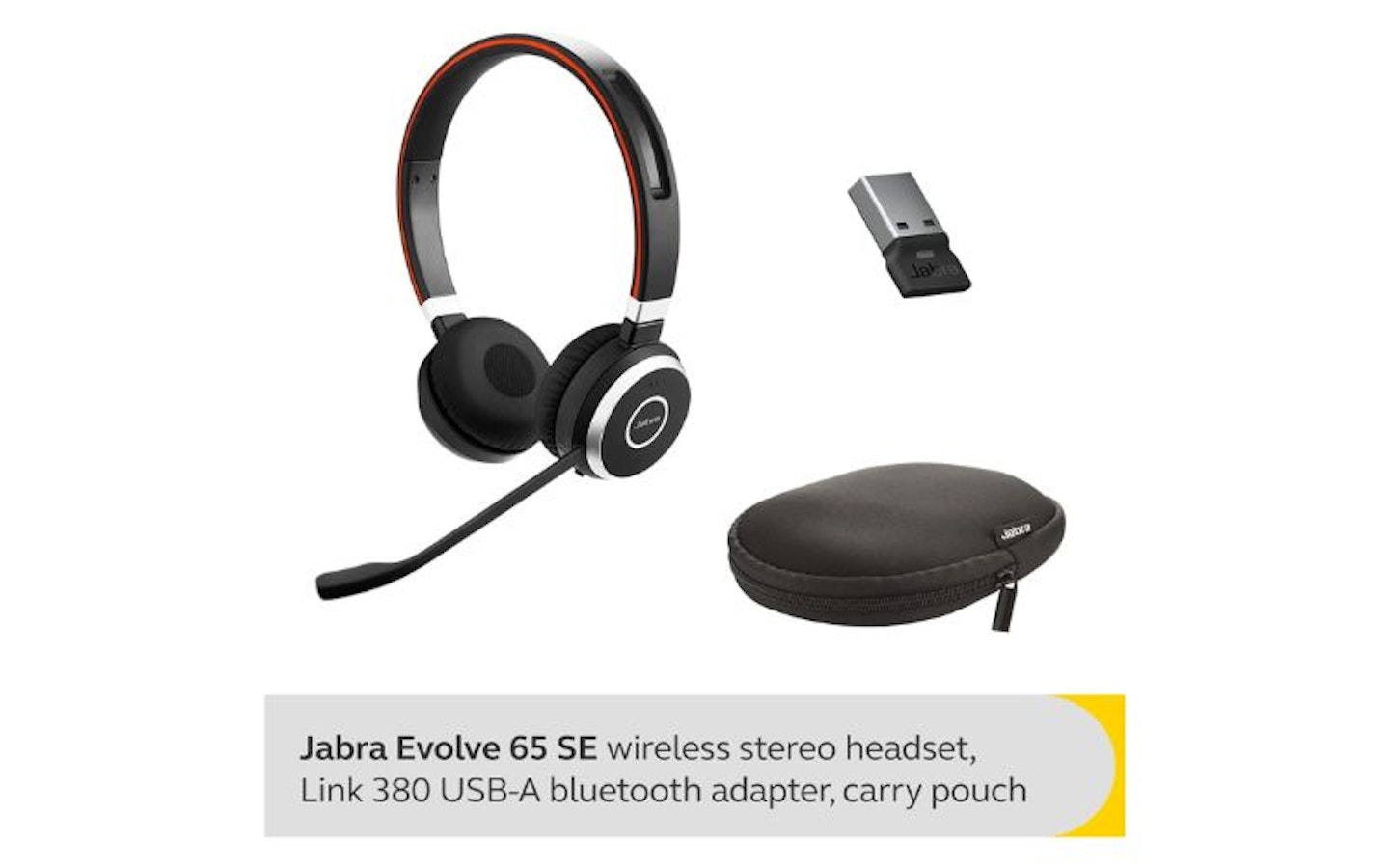 Jabra Evolve 65 SE wireless stereo headphones