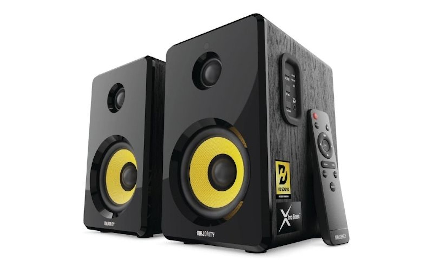 Majority D40X Active Bookshelf Speakers