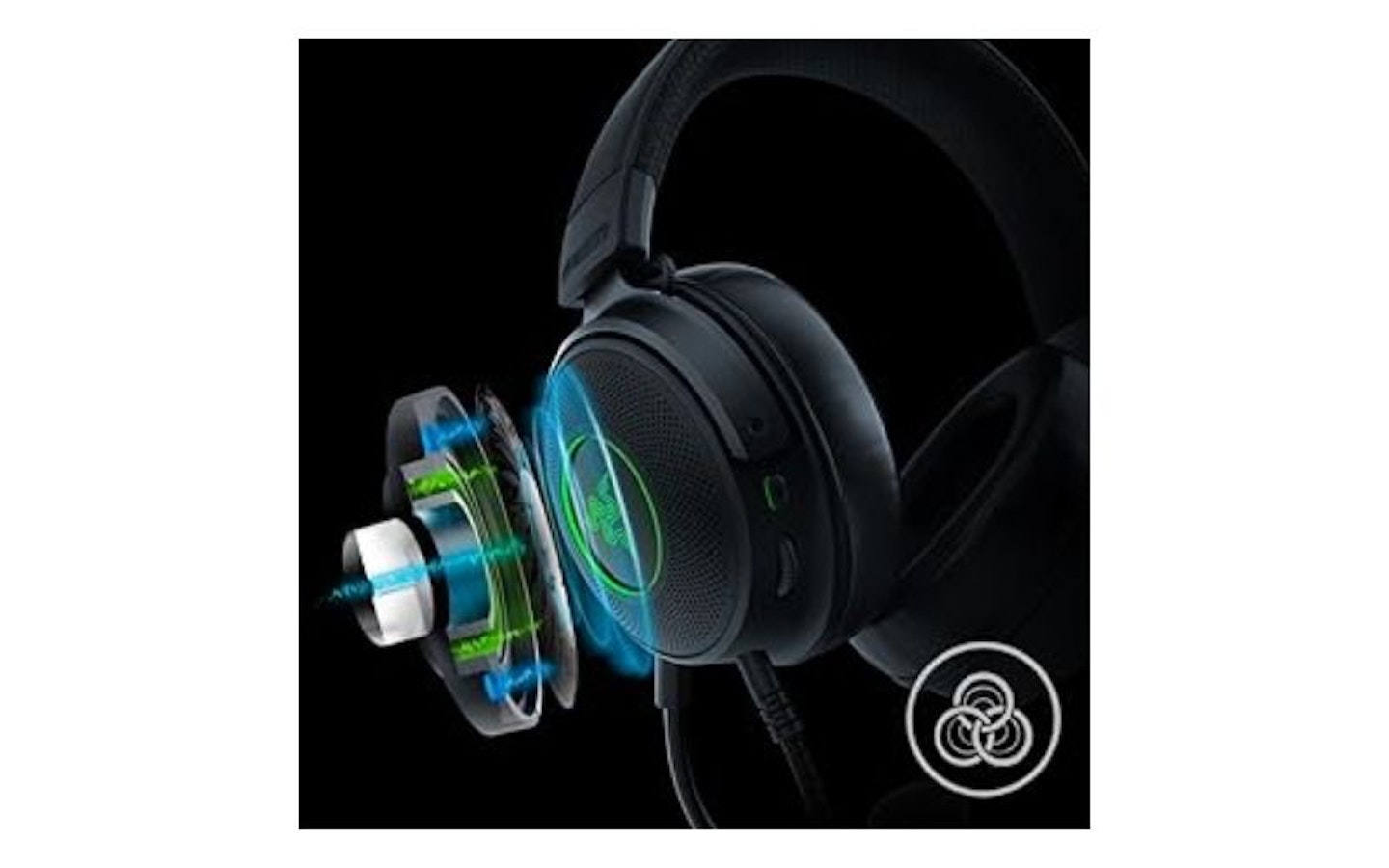 Razer Kraken V3 wired USB gaming headset