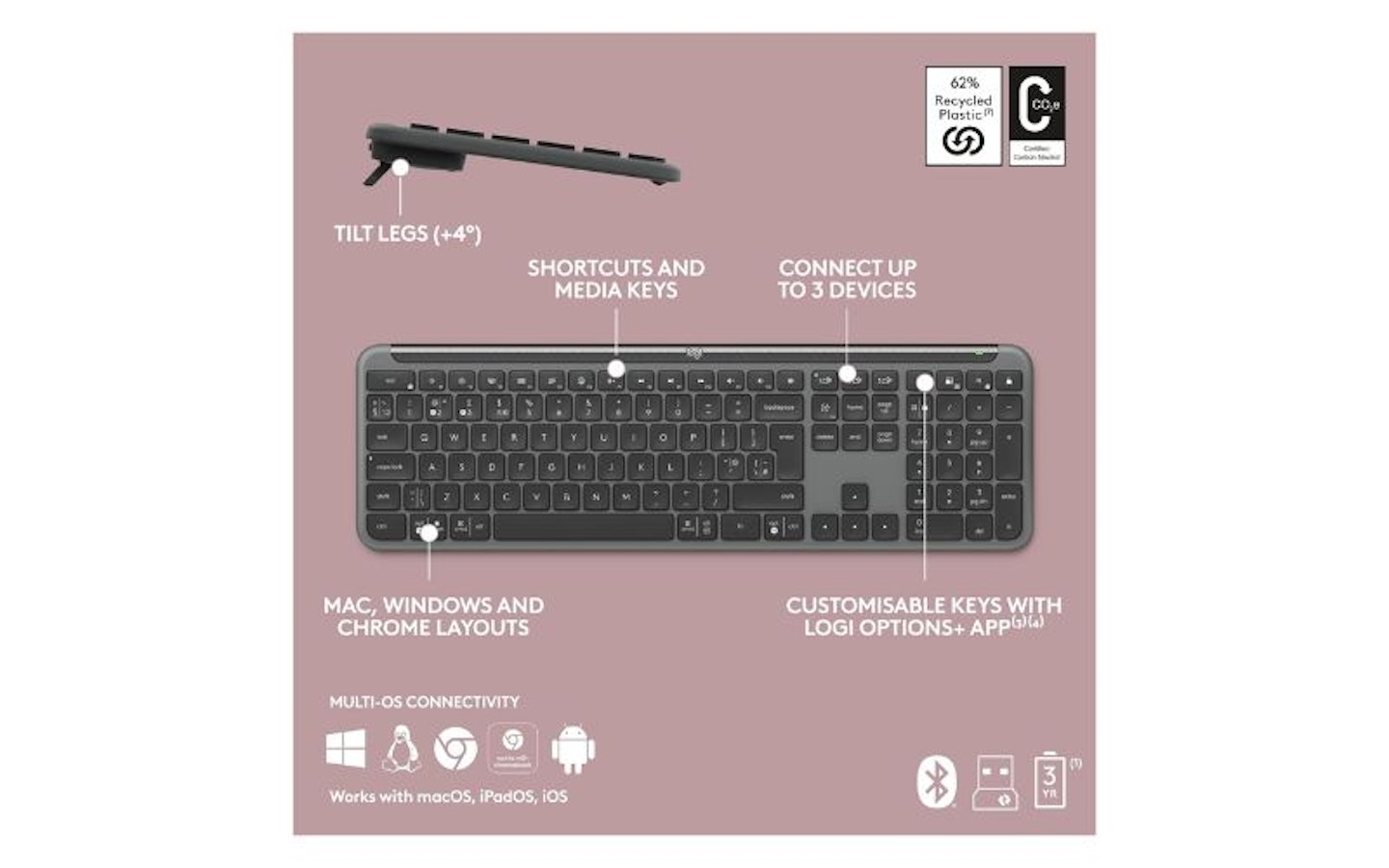 Logitech Signature Slim K950 keyboard