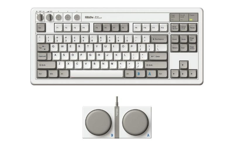 8BitDo Retro Mechanical Keyboard C64 Edition review: Back to the '80s