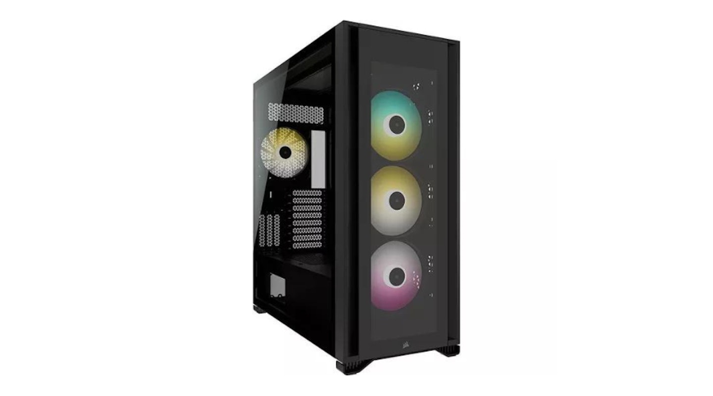 CORSAIR iCUE 7000X RGB ATX Full-Tower PC Case - Black