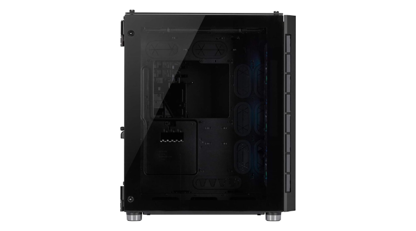 Corsair Crystal Series 680X RGB High Airflow Tempered Glass ATX Smart Gaming Case - Black