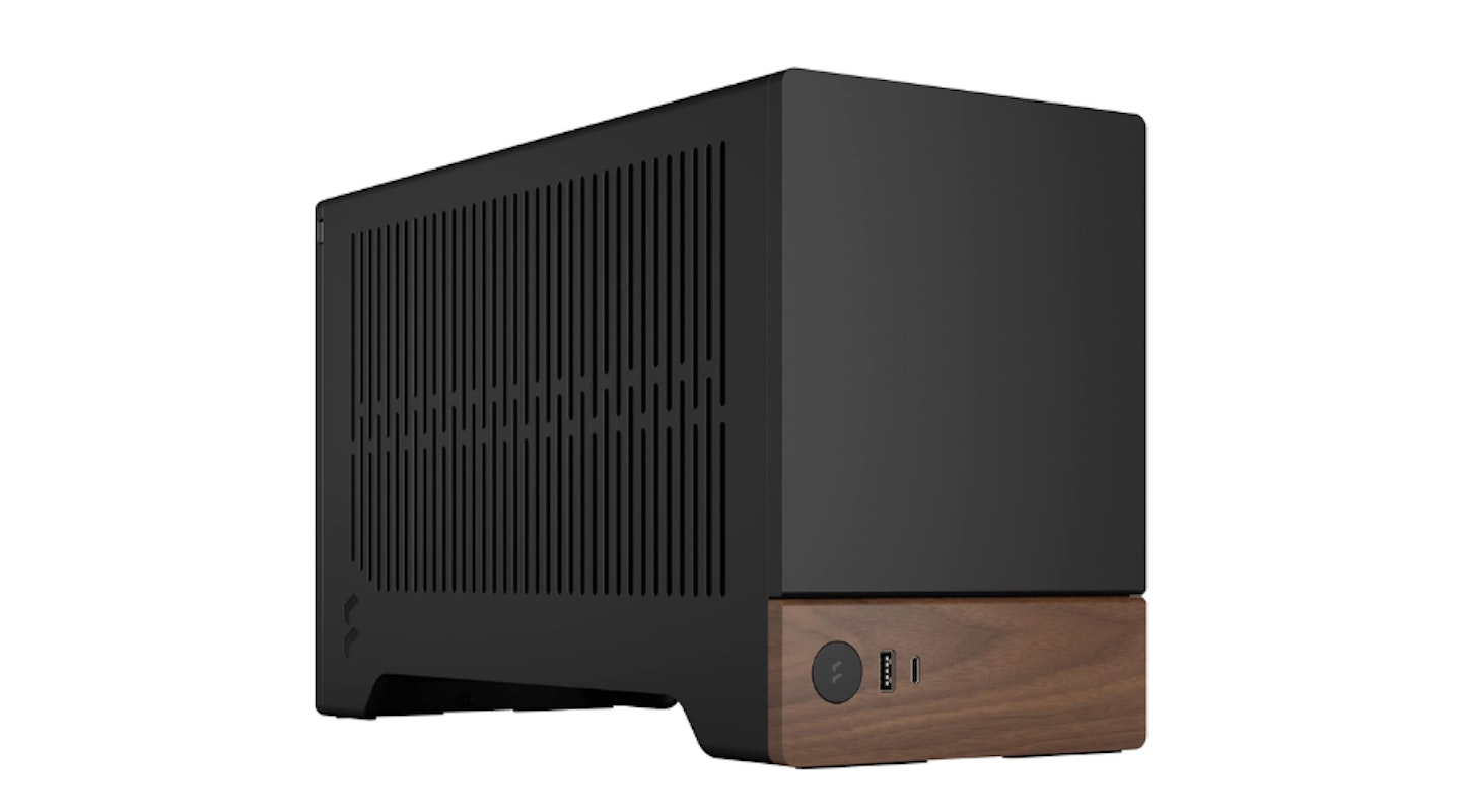 Fractal Design Terra Graphite - Wood Walnut front panel - Small form factor - mITX gaming case