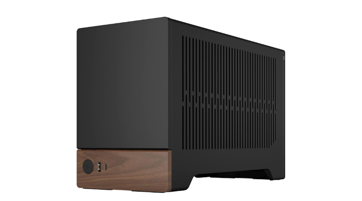 Fractal Design Terra Graphite - Wood Walnut front panel - Small form factor - mITX gaming case