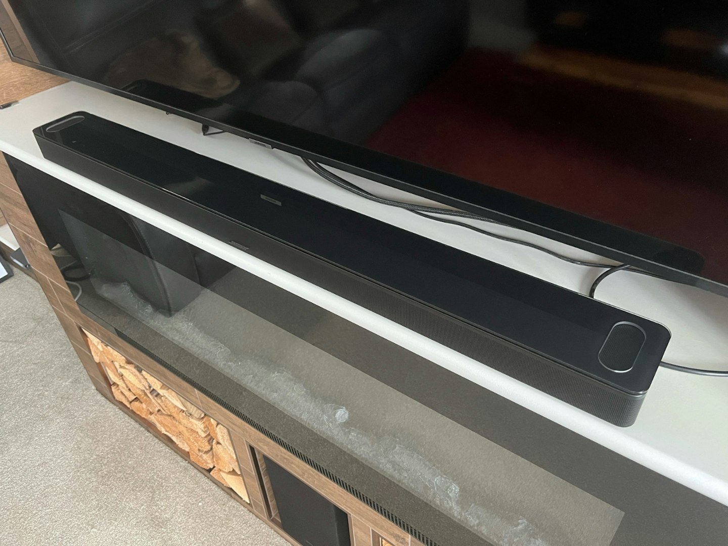 Bose Smart Ultra Soundbar ariel view