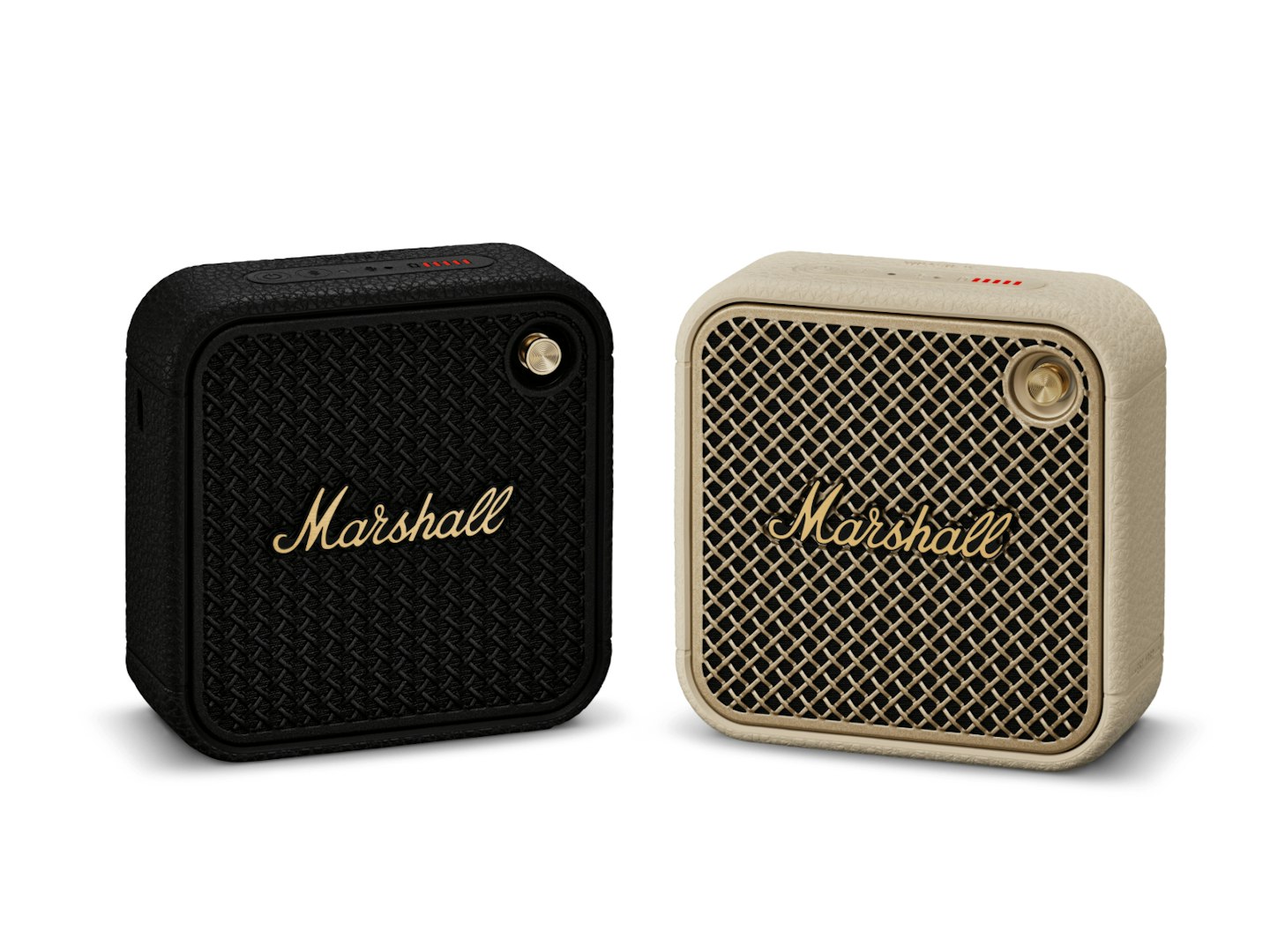 Marshall Willen II speakers. The second version of the Marshall Willen Bluetooth portable speaker