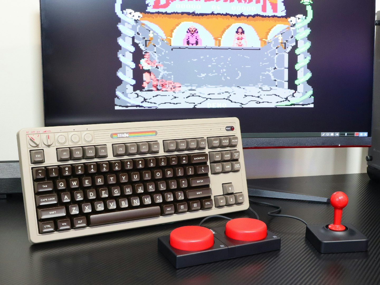 8BitDo Retro Mechanical Keyboard C64 Edition