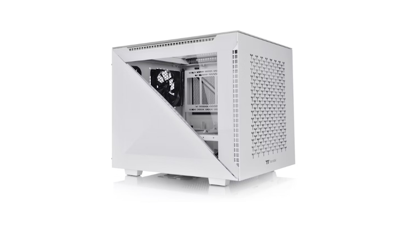 Thermaltake Divider 200 TG Air Snow Micro-ATX Case