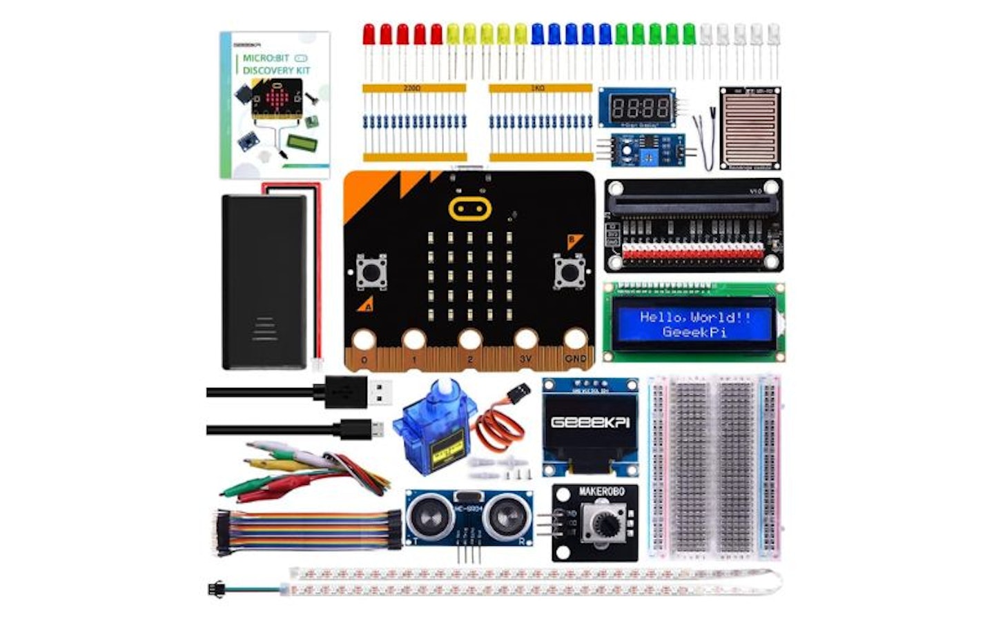 GeeekPi Basic Starter Kit for BBC Micro:bit