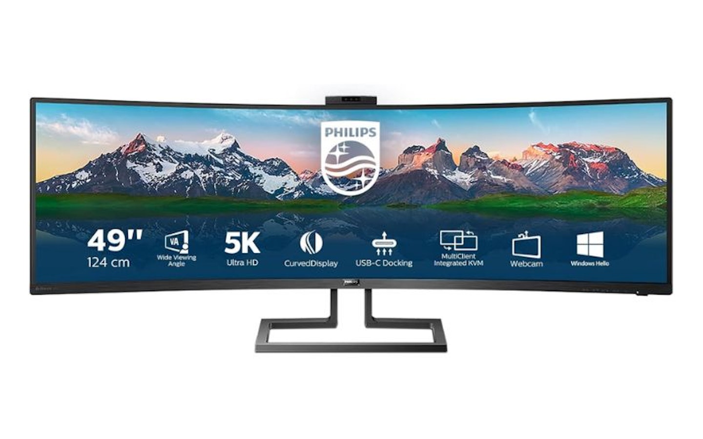 Philips 499P9H 49-inch Curved Dual QHD Monitor