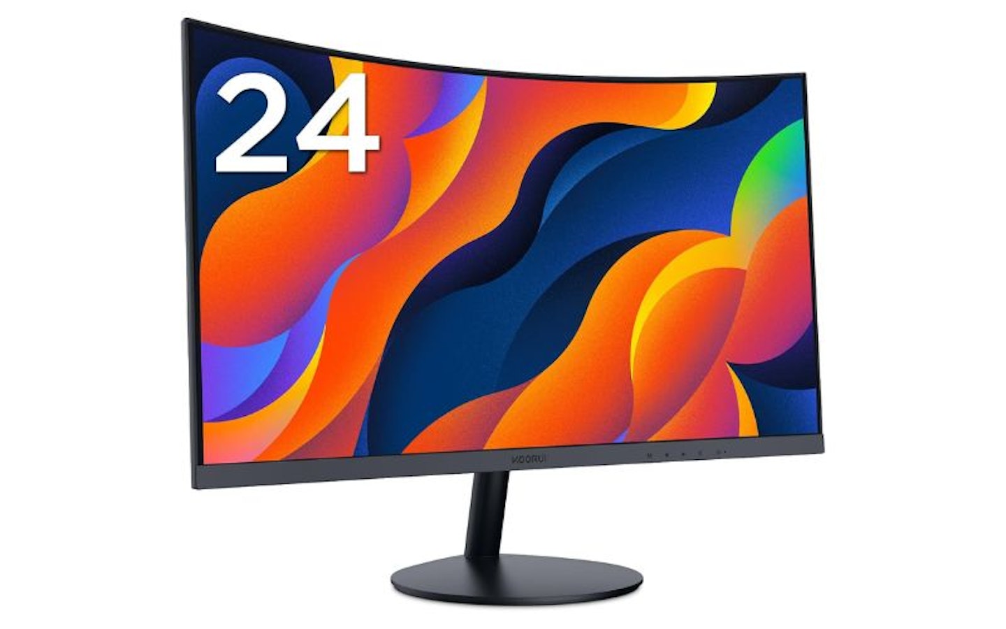 KOORUI 24-inch curved computer monitor