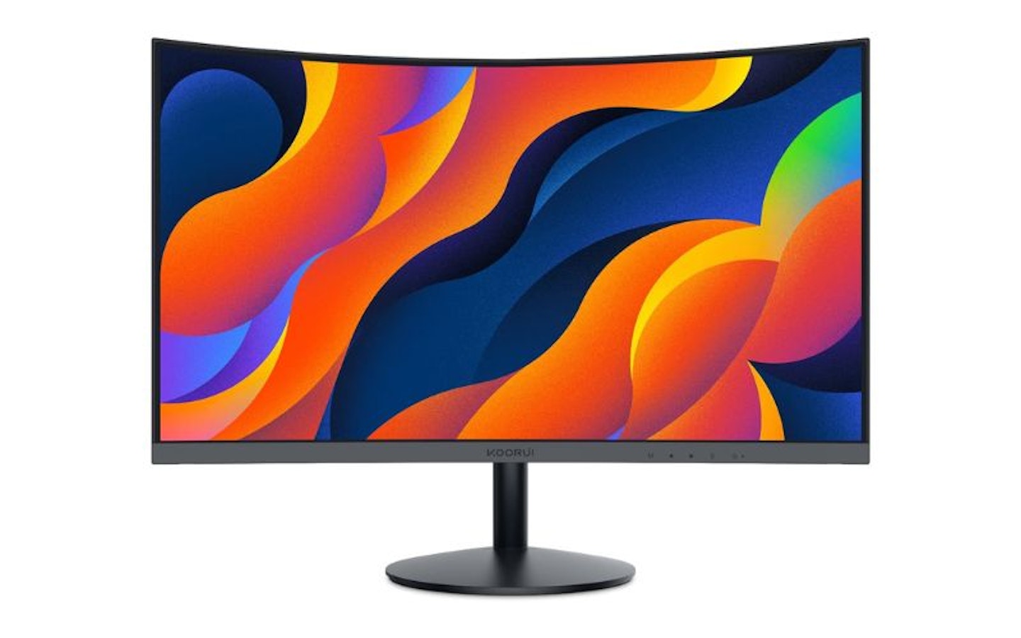 KOORUI 24-inch curved computer monitor