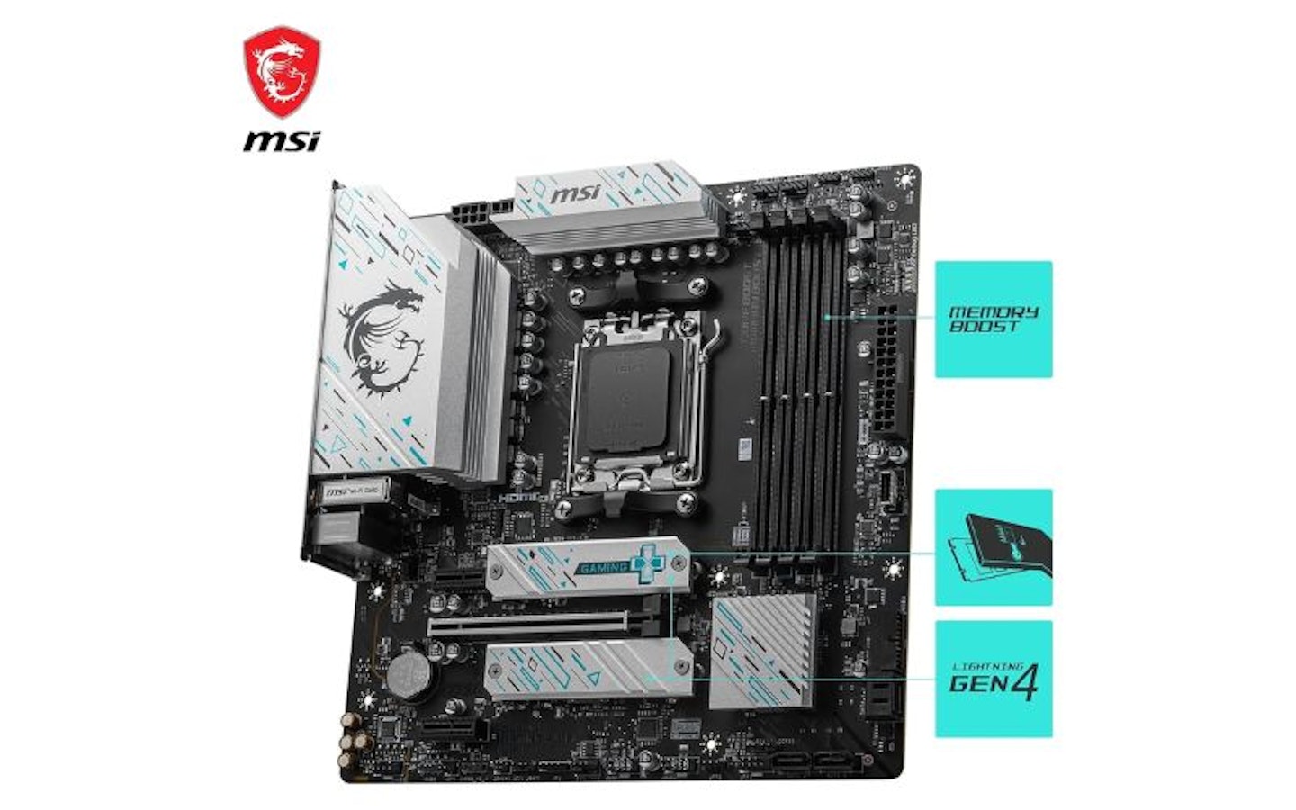 MSI B650M GAMING PLUS WIFI Motherboard