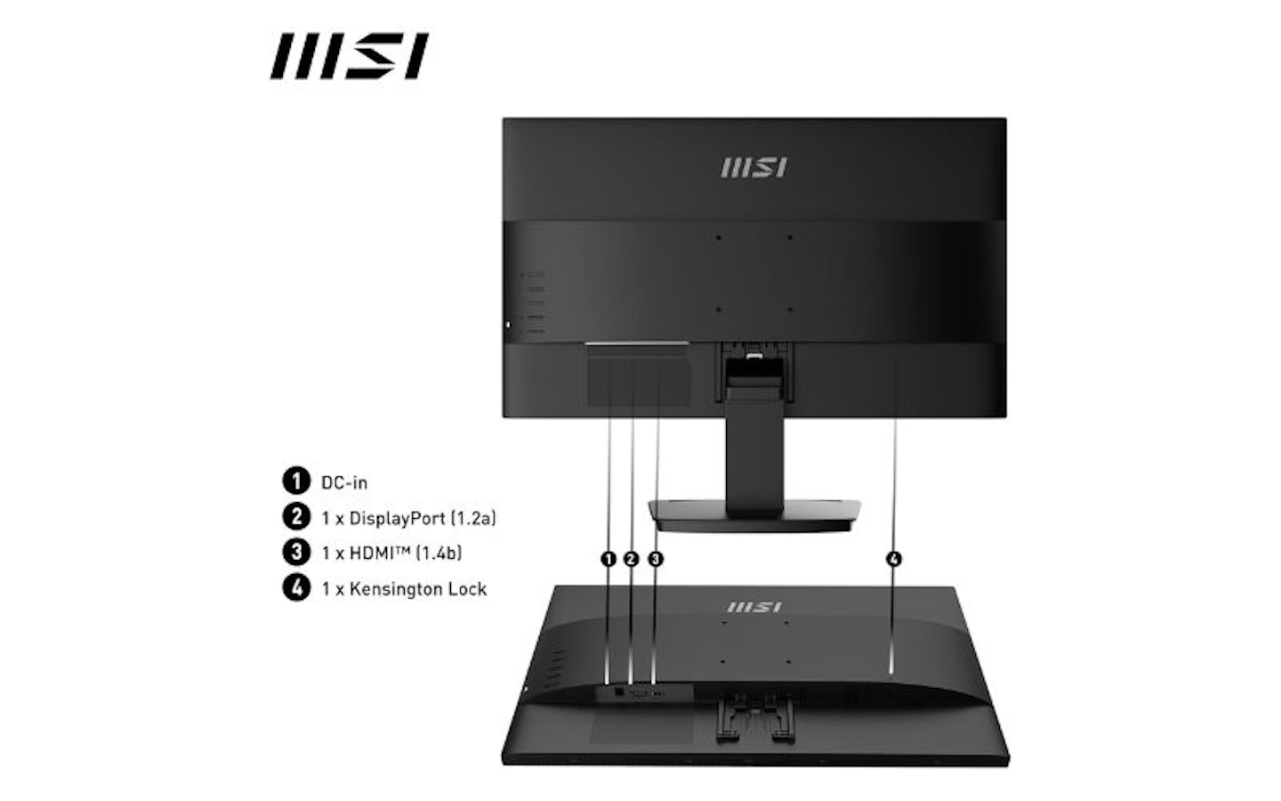 MSI Pro MP2412 24-inch 75Hz FHD monitor