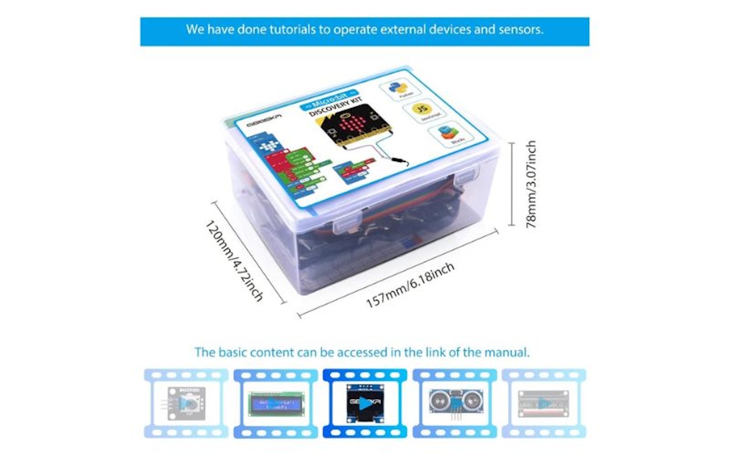 GeeekPi Basic Starter Kit for BBC Micro:bit