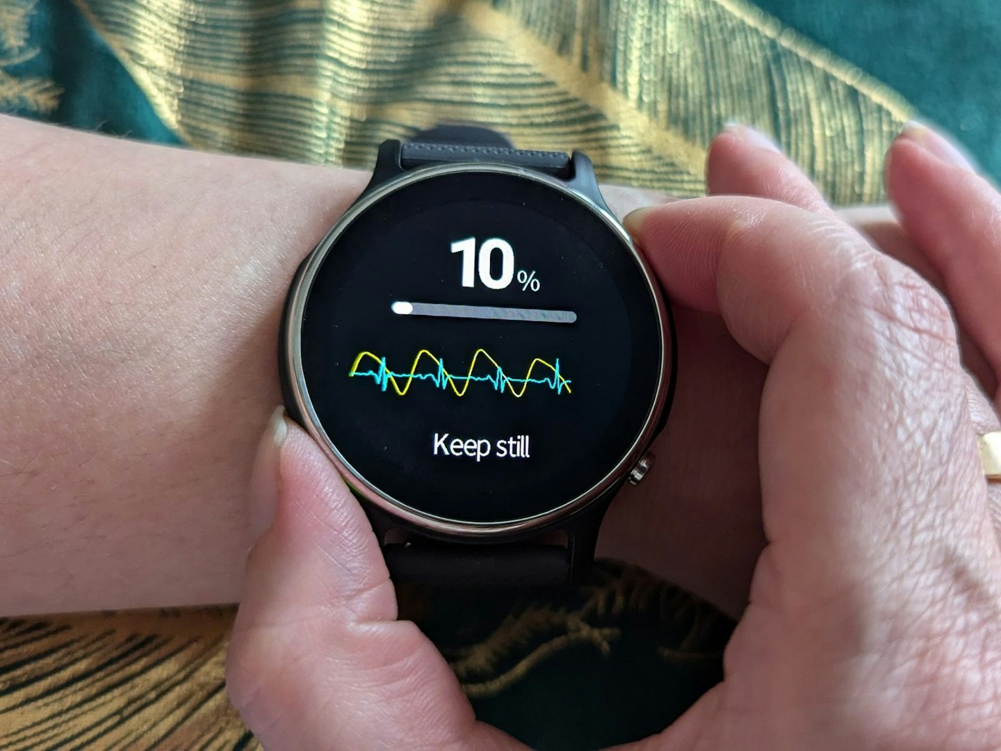 Pulse Transit Time reading on ASUS VivoWatch 6