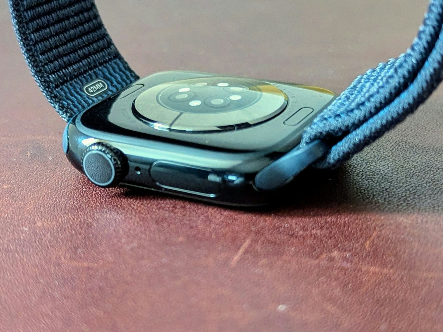 The back of the Apple Watch 10