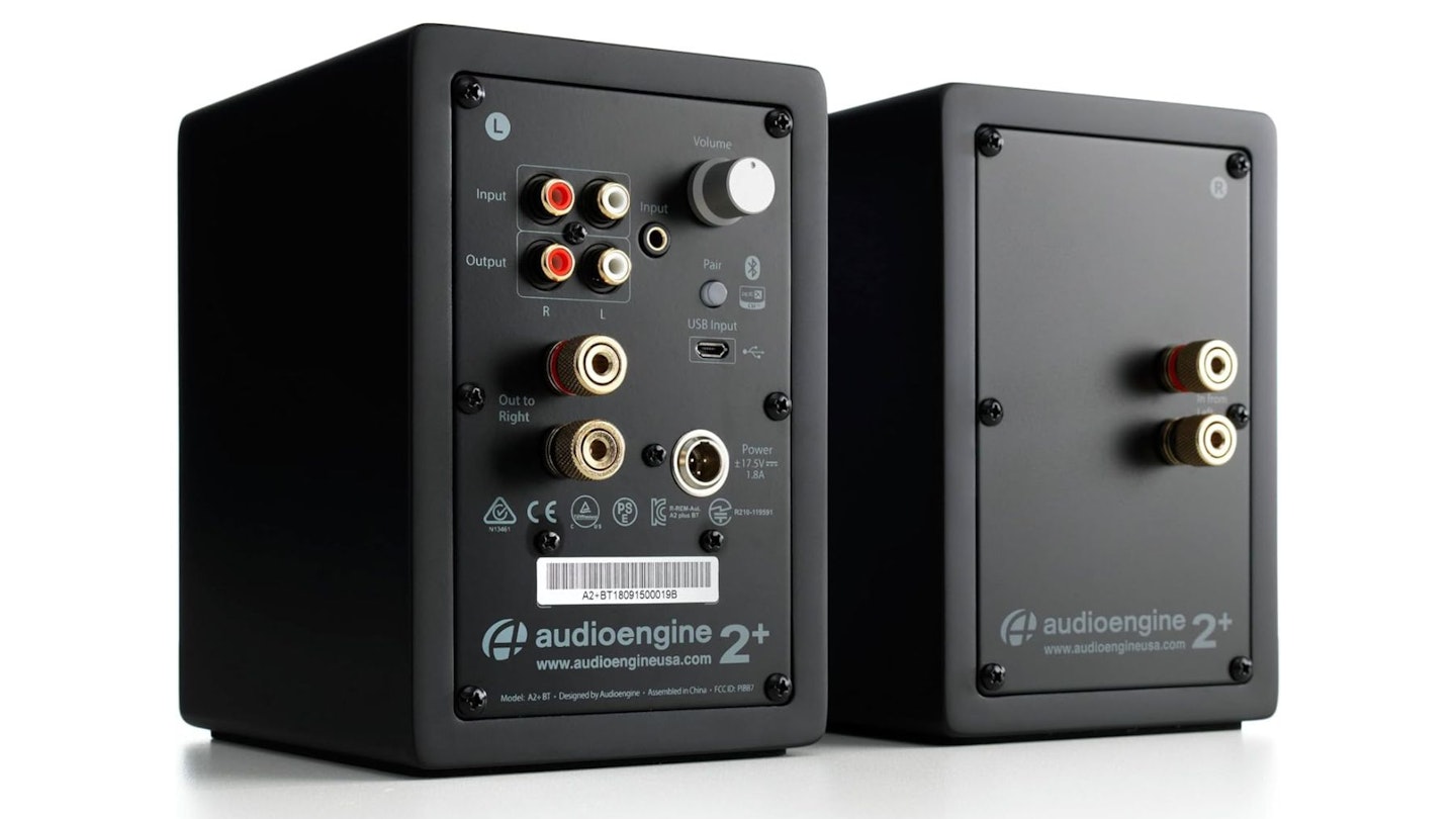 Audioengine A2 Plus Wireless Bluetooth Desktop Speakers - 60W Computer Speakers for Music and Gaming