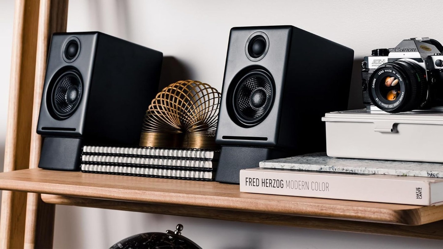 Audioengine A2 Plus Wireless Bluetooth Desktop Speakers - 60W Computer Speakers for Music and Gaming