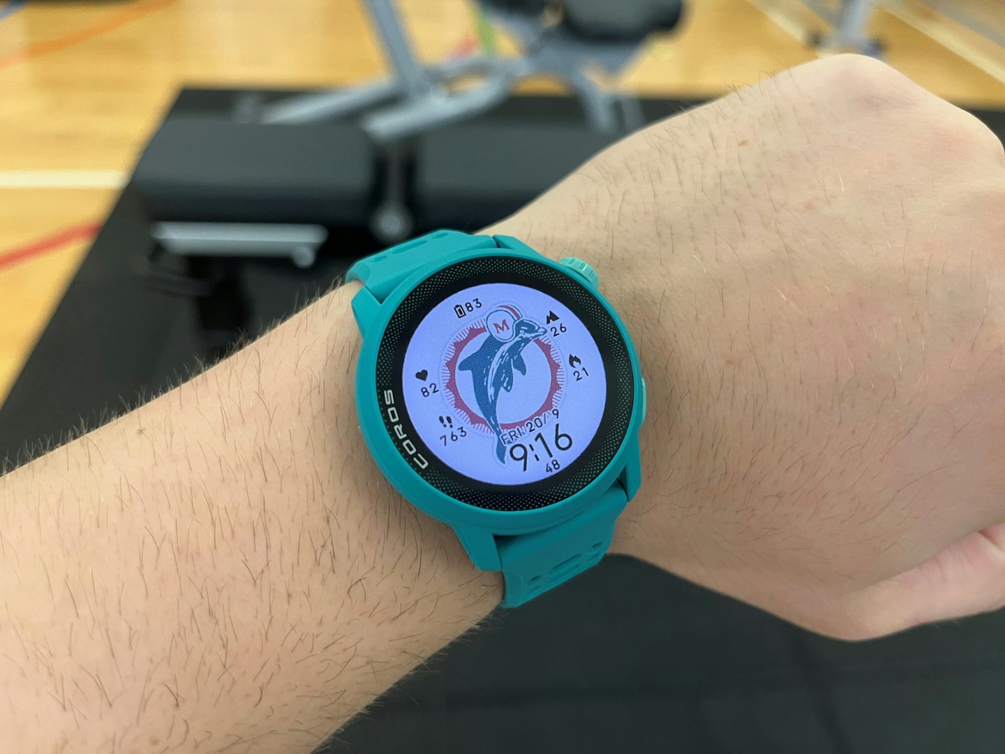 Coros Pace 3 custom watch face