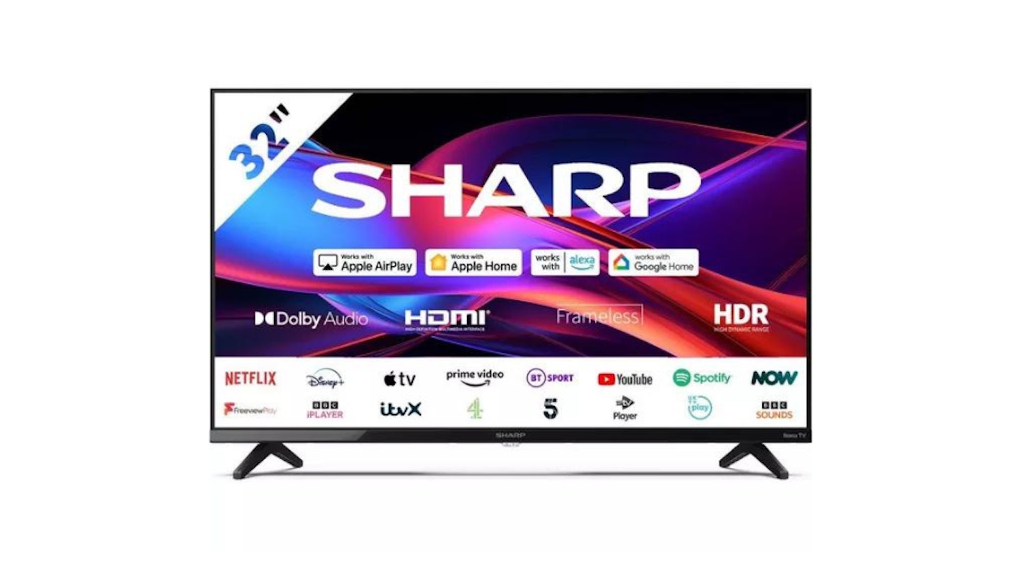 SHARP 1T-C32GD2725K 32-Inch HD Ready Smart Roku TV