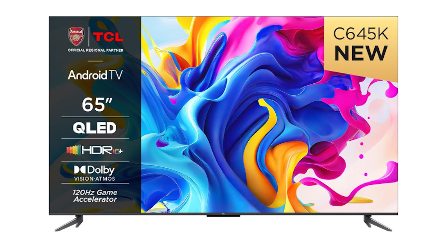 TCL 65C645K 65" QLED 4K Ultra HD HDR Android Smart TV