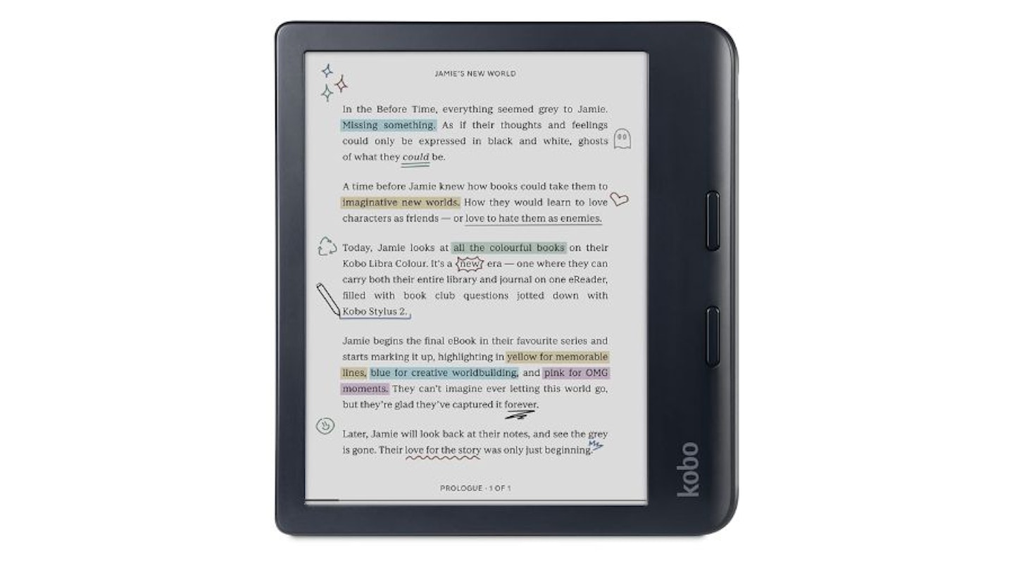 Kobo Libra Colour | eReader | 7” Glare-Free Colour