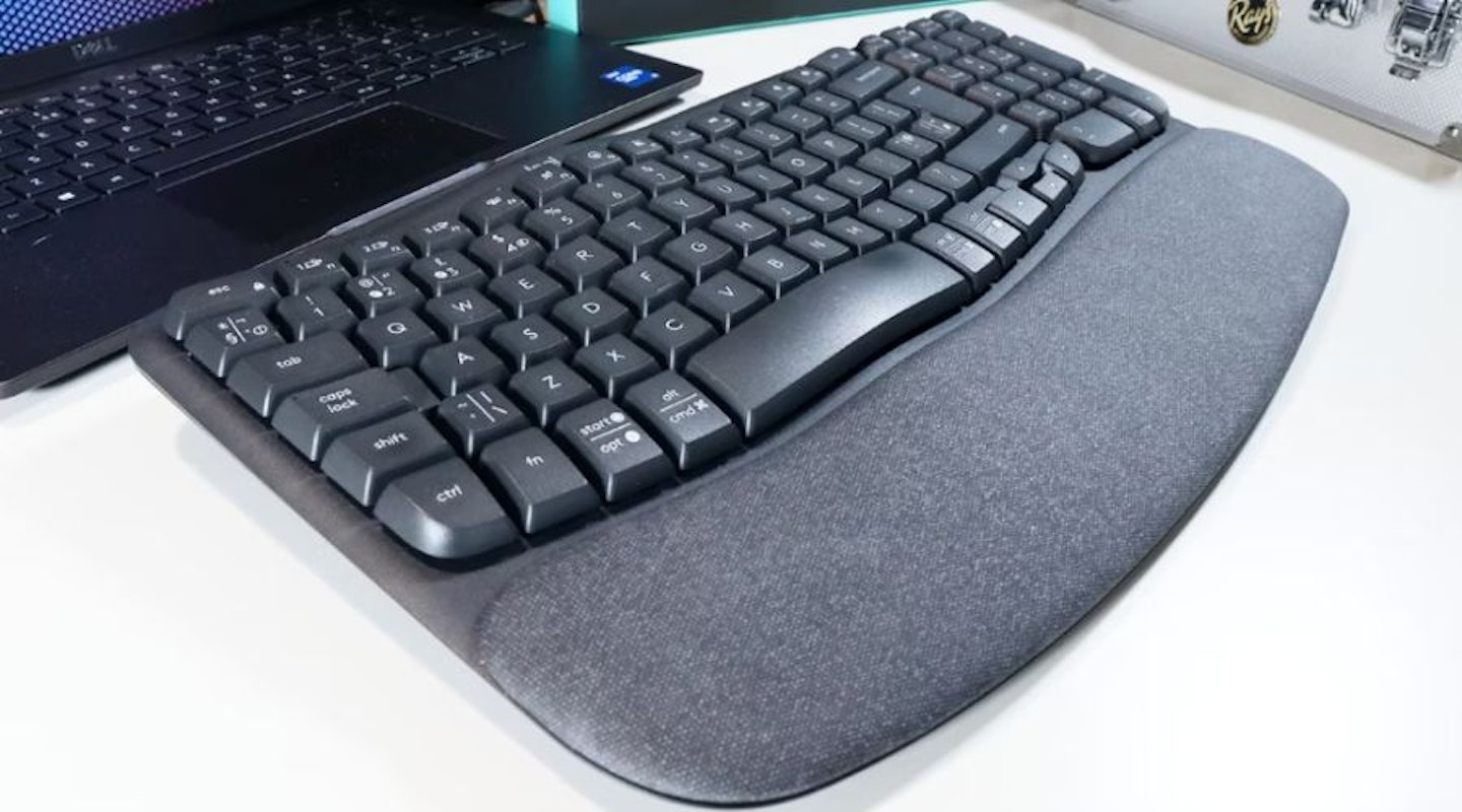 Logitech Wave Keys Wireless Ergonomic Keyboard 