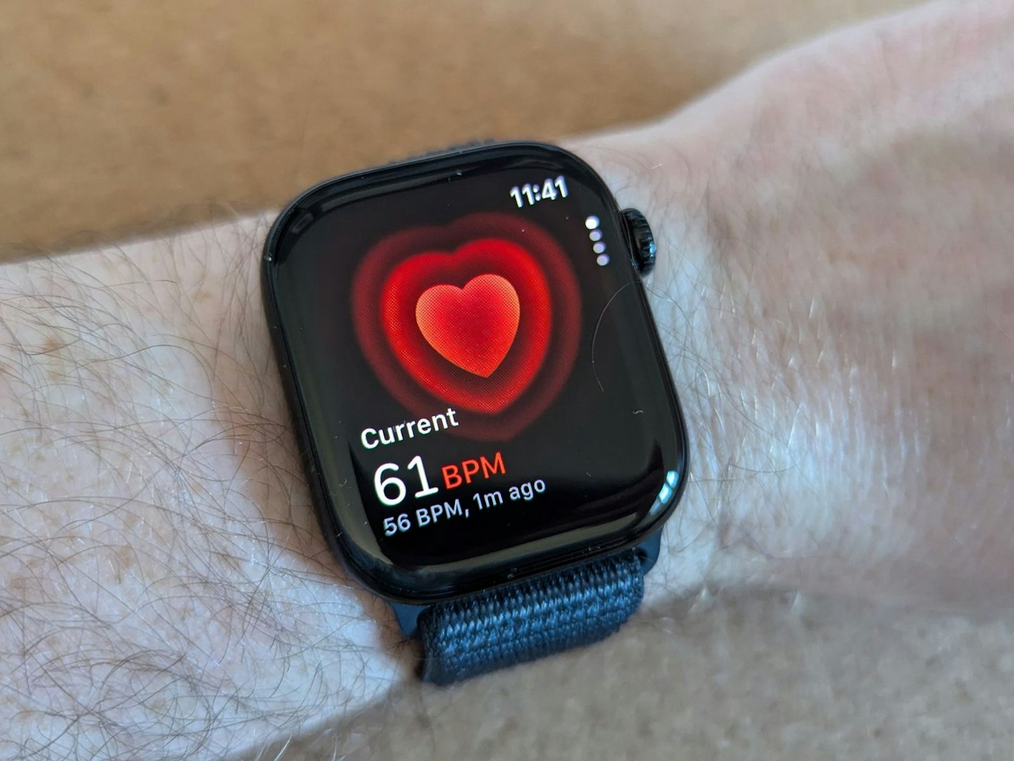 Heart rate measuring on the Apple Watch Series 10