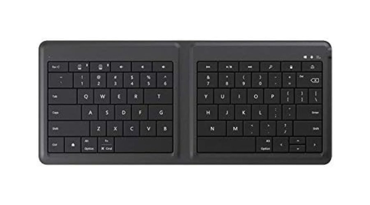 Microsoft Universal Foldable Bluetooth Keyboard for Apple iPad, iPhone, Android devices and Windows Tablets - Black