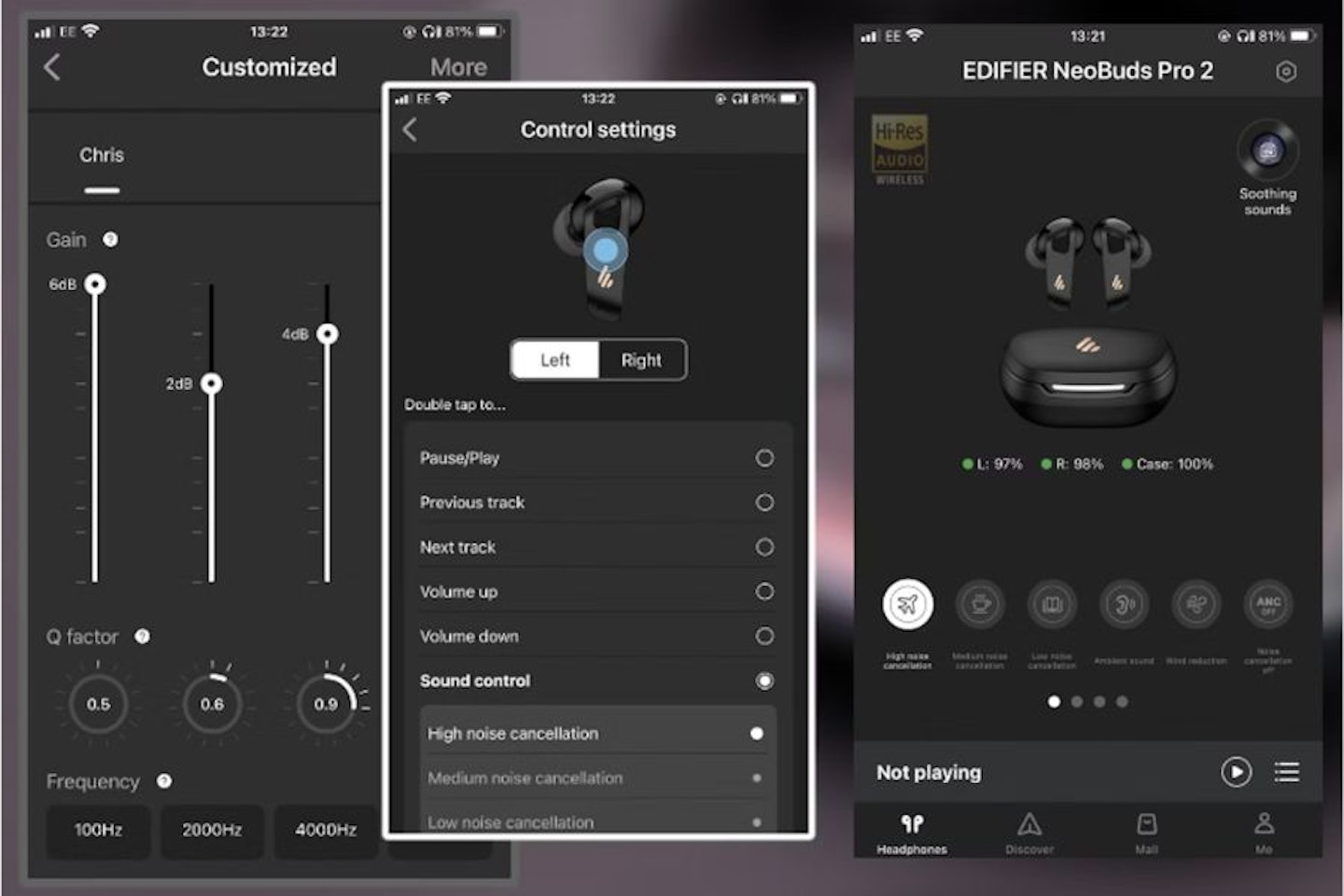 Edifier NeoBuds Pro 2 earbud App