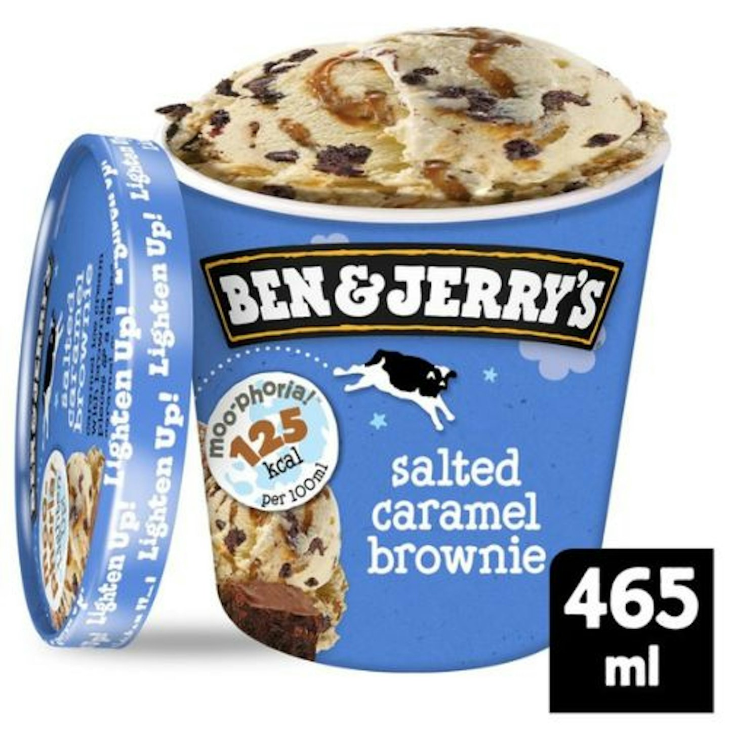 Ben + Jerry's Salted Caramel Brownie Ice Cream Moophoria 465ml