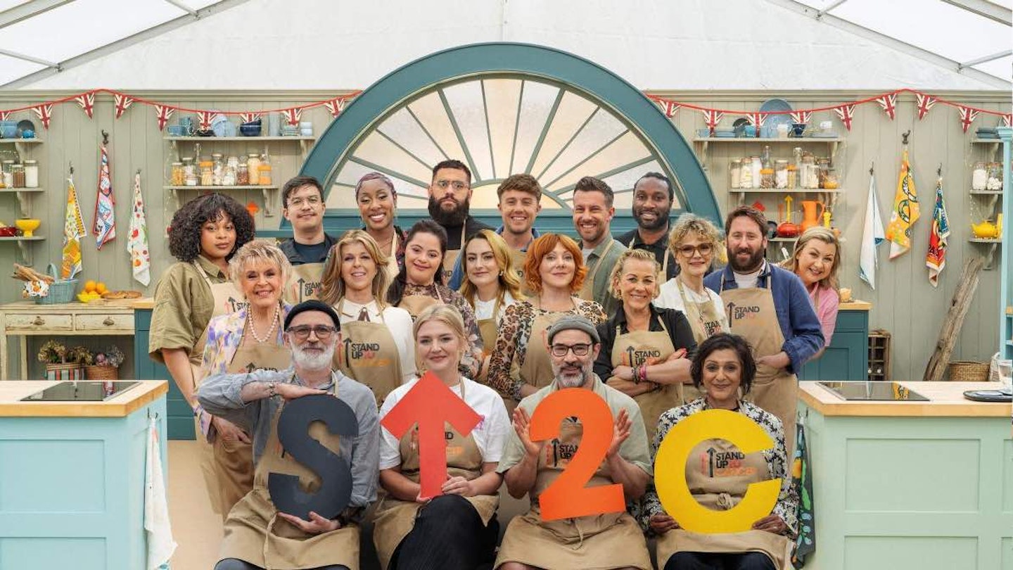 The celebrity line up for Bake Off Stand Up to Cancer