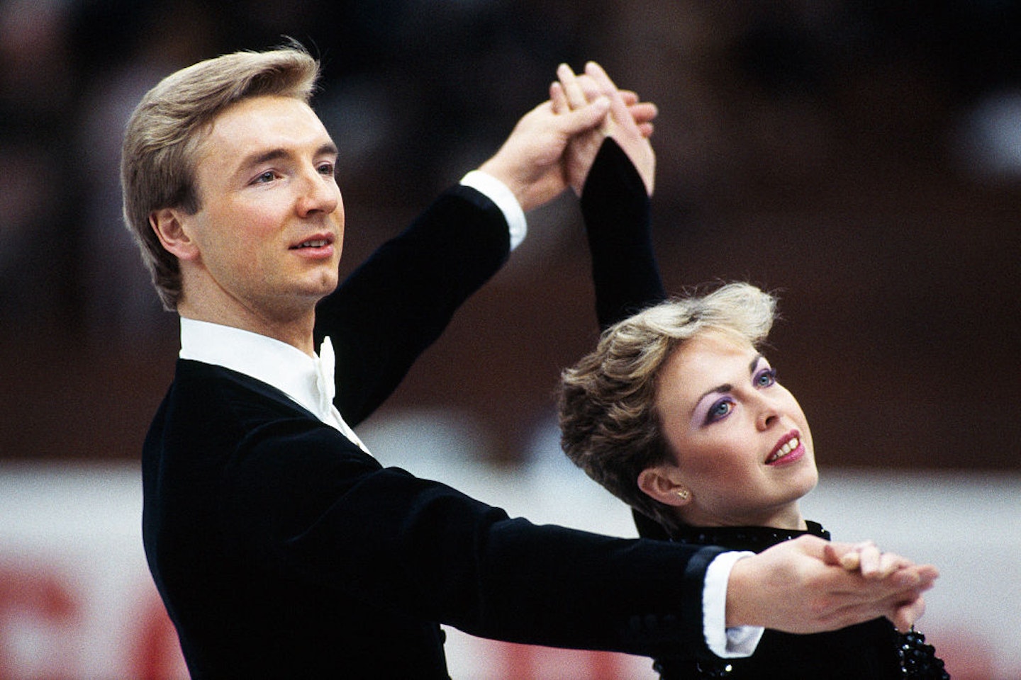 Christopher Dean and Jayne Torvill ice skating