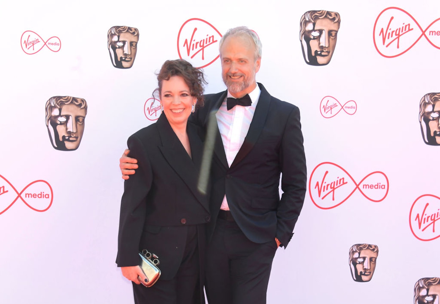 Olivia Colman and her husband Ed