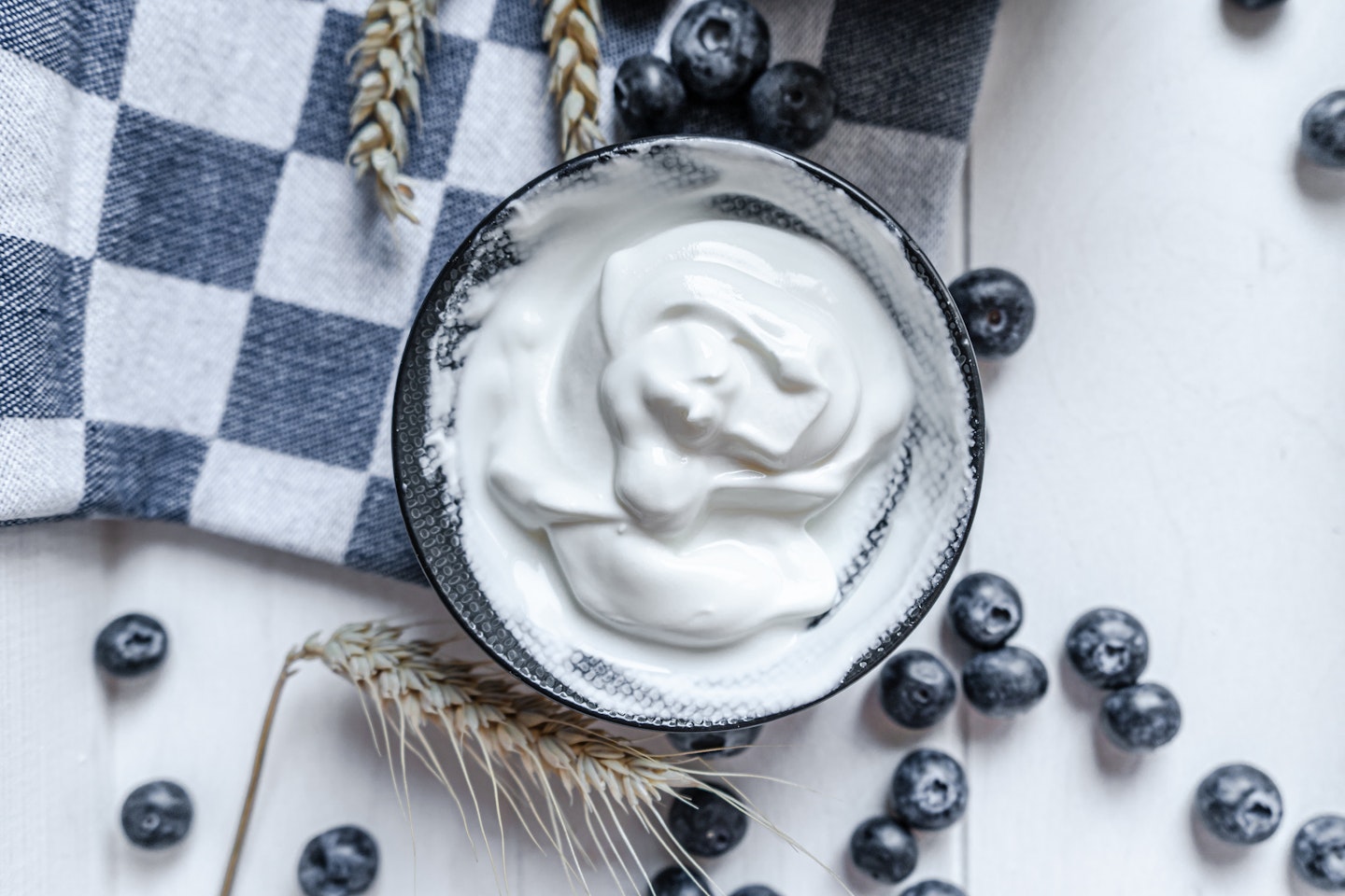 greek yoghurt in a bowl