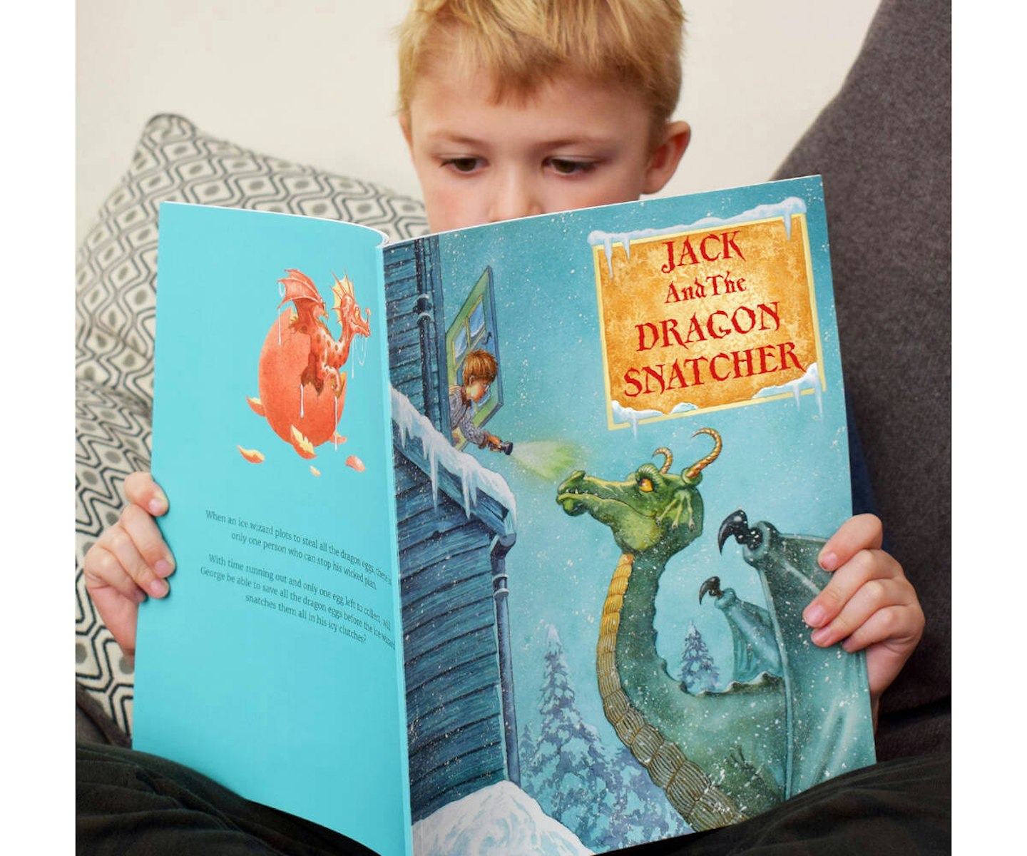 Personalised 'The Dragon Snatcher' Picture Book