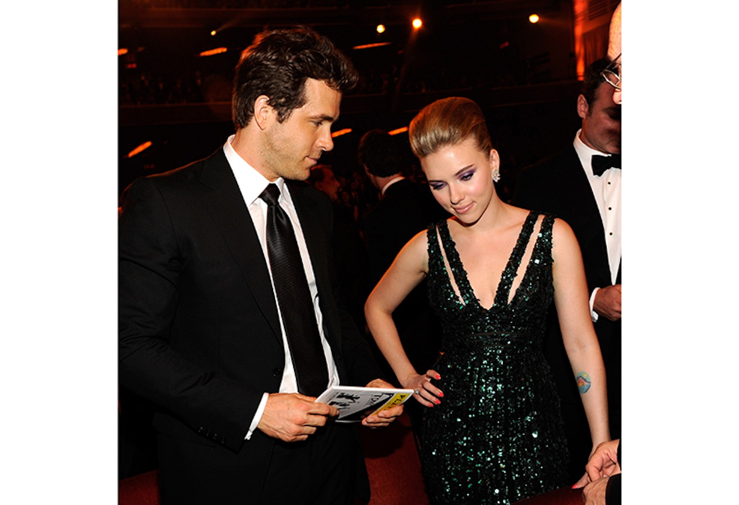 Ryan Reynolds and Scarlett Johansson