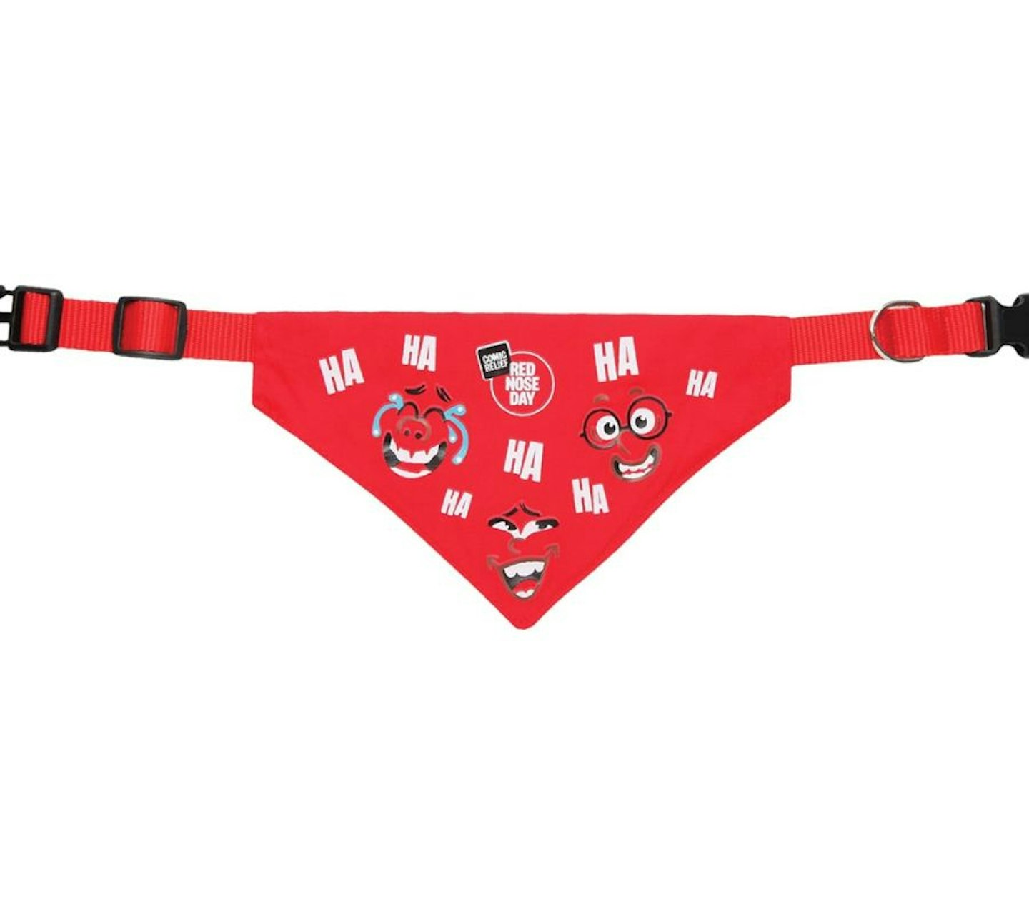 Red Nose Day Dog Bandana