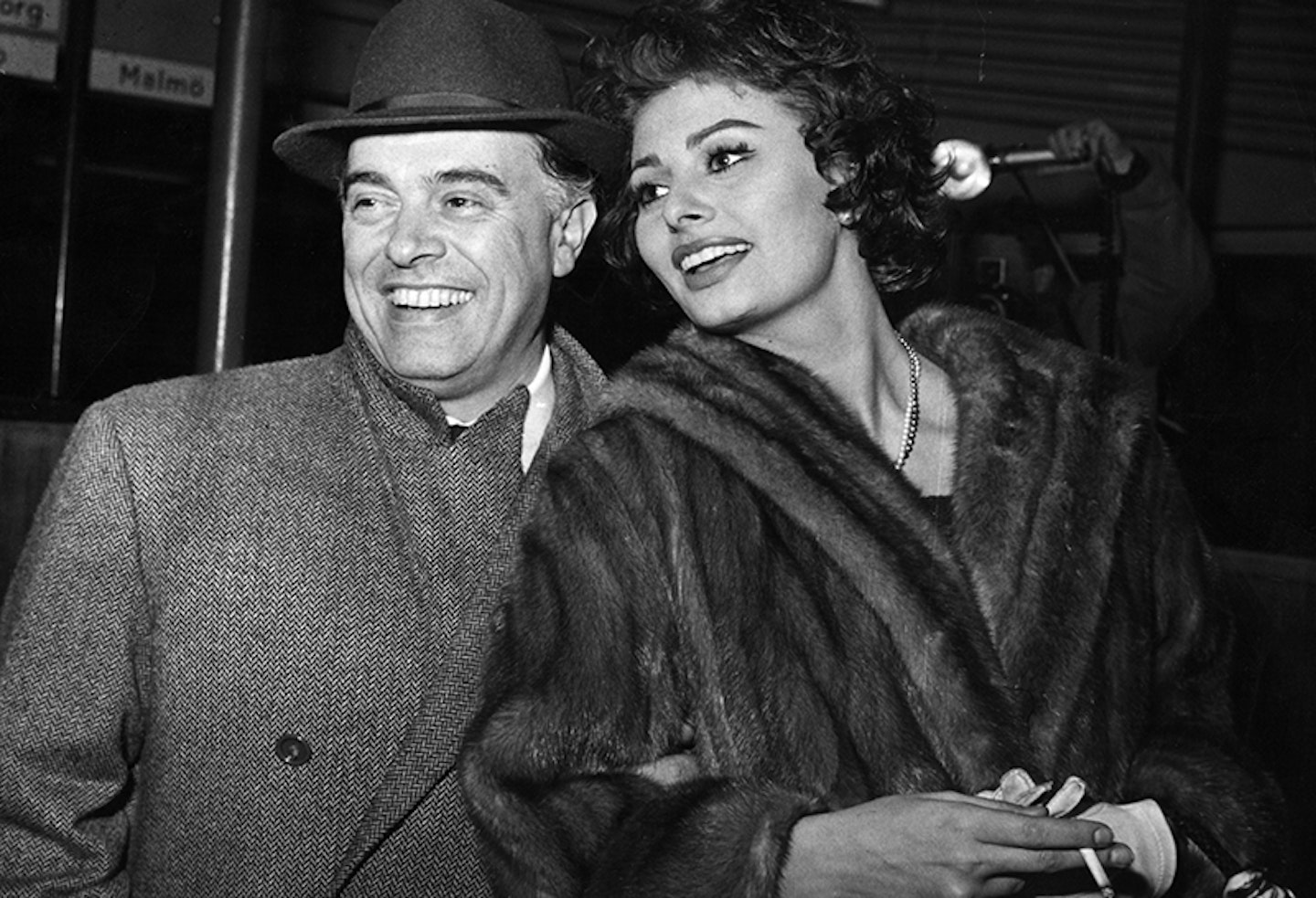 Carl Ponti and Sophia Loren