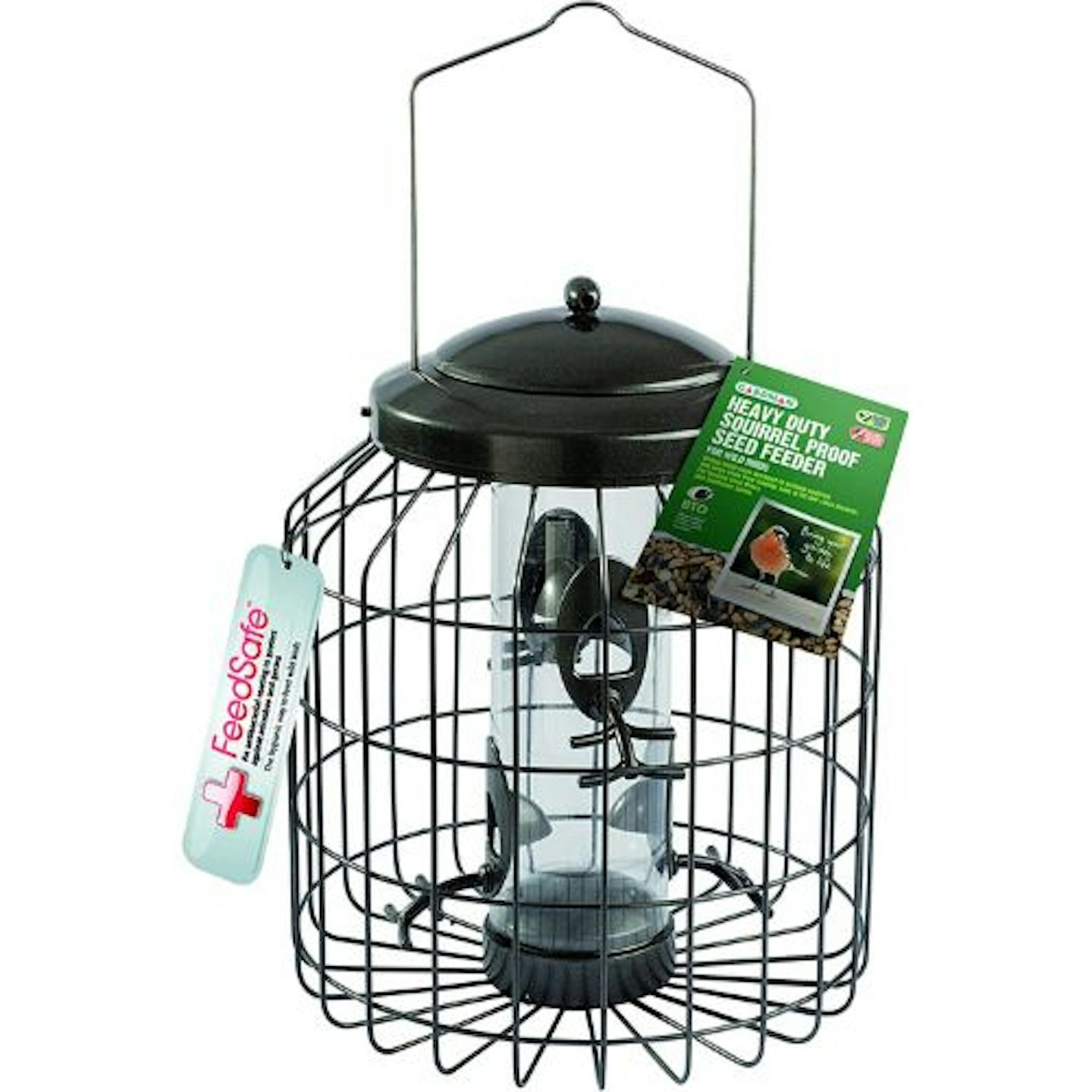 Gardman A01820 Heavy Duty Squirrel Proof Seed Bird Feeder