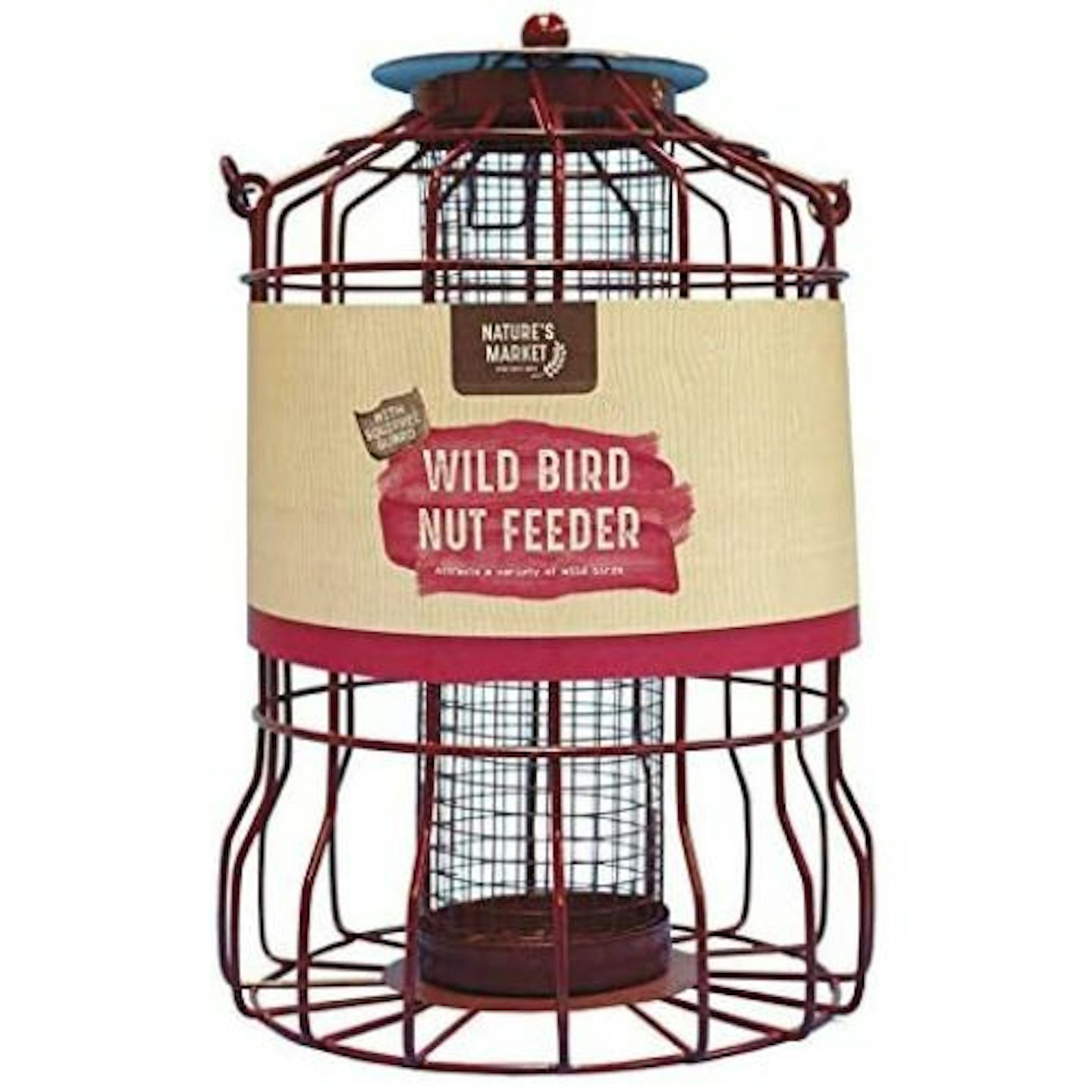 Natures Market BF007 Squirrel Guard Nut Feeder