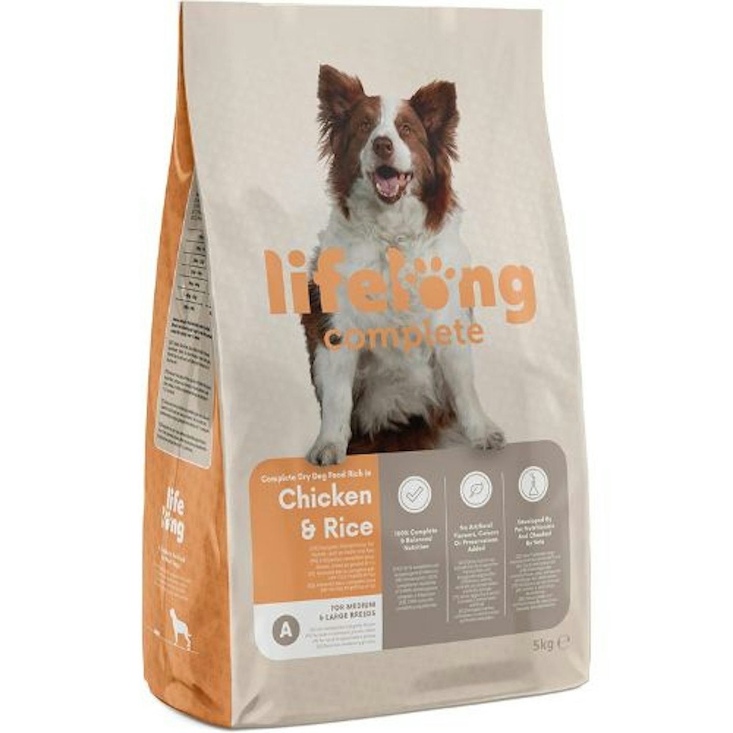 Amazon Brand - Lifelong - Complete Dry Dog Food