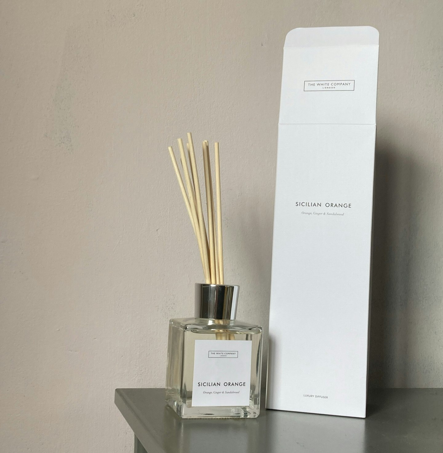 The White Company Sicilian Orange Luxury Diffuser