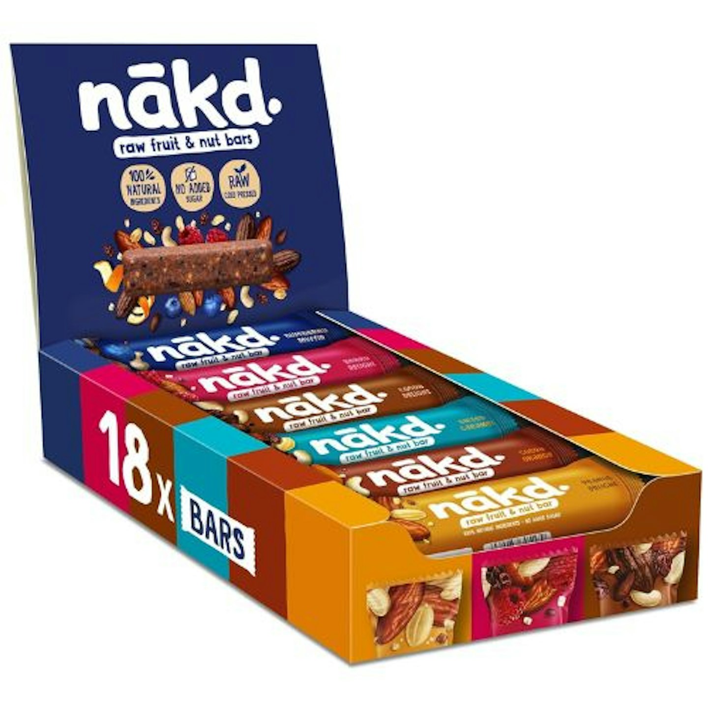 Nakd Fruit & Nut Bar Variety Pack