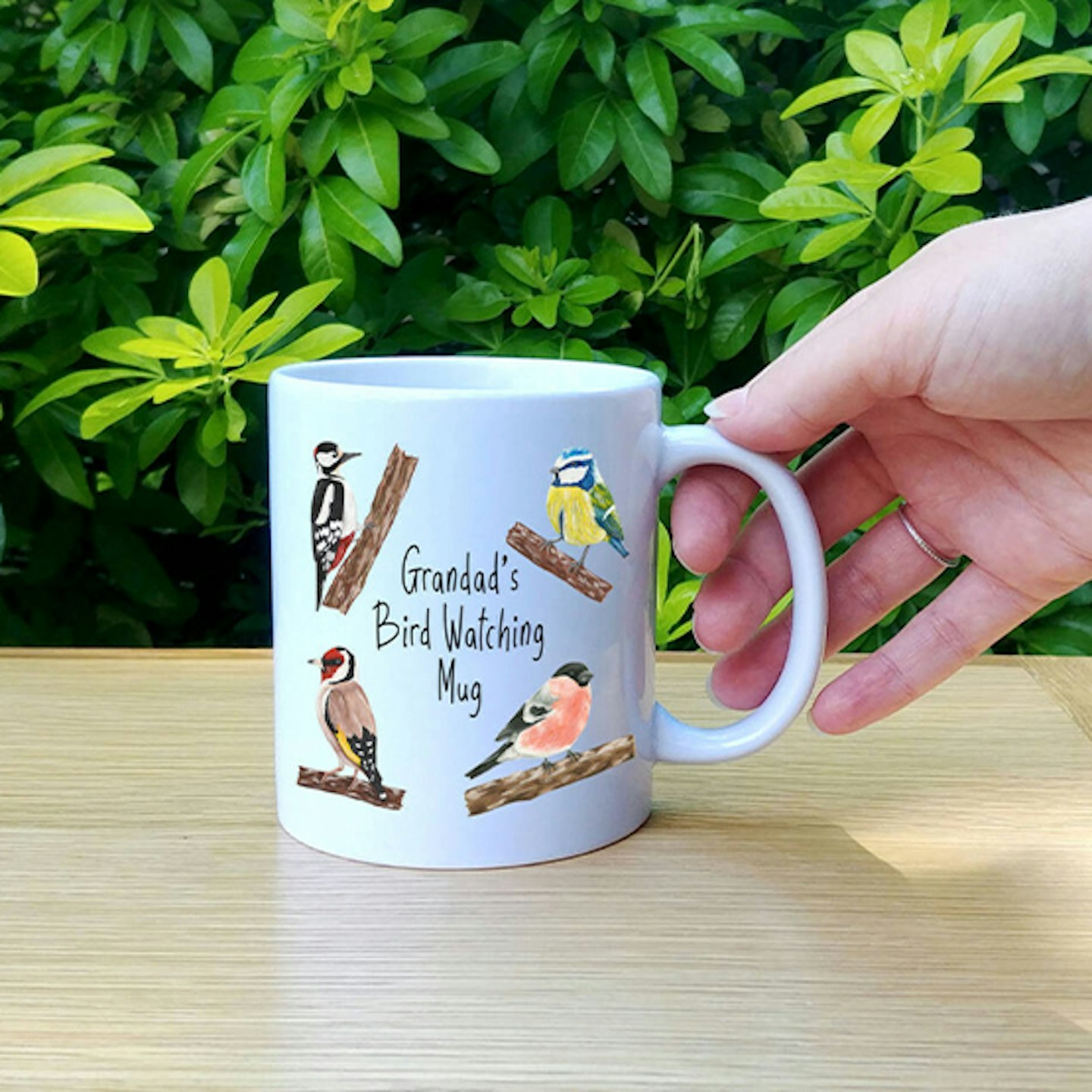 The best bird-watching gifts: Personalised Bird Mug